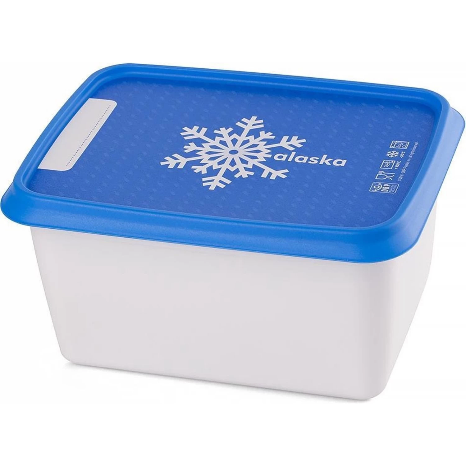 Merkloos Diepvriesdoos 1000 Ml Alaska Set Van 3 Stuks 2 Merkloos Diepvriesdoos 1000 Ml Alaska Set Van 3 Stuks - Afbeelding 2