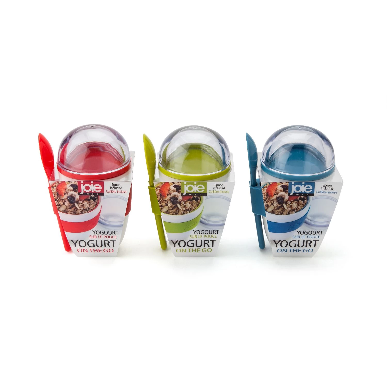 Joie On The Go Yoghurt Beker 3 Assorti 2 Joie On The Go Yoghurt Beker 3 Assorti - Afbeelding 2