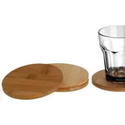 Excellent Houseware Glazenonderzetters Ø6,5 Cm 4 Stuks -Keukenwinkel 101 0160 2 1 2