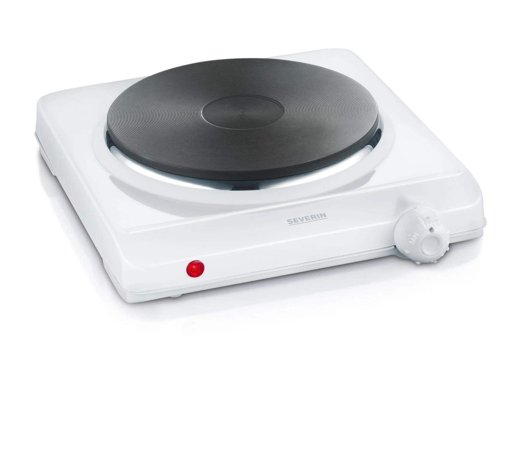 Severin Enkele Kookplaat 1500 W Wit KP 1091 1 Severin Enkele Kookplaat 1500 W Wit KP 1091