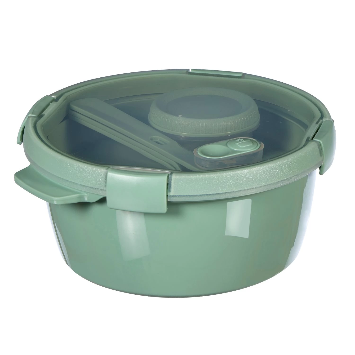Curver Smart To Go Eco Lunchset Rond 1,6L 1 Curver Smart To Go Eco Lunchset Rond 1,6L