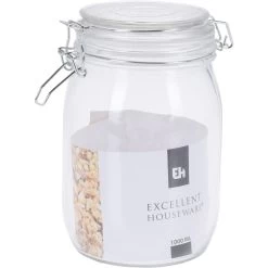 Excellent Houseware Voorraadpot Met Deksel 1 L