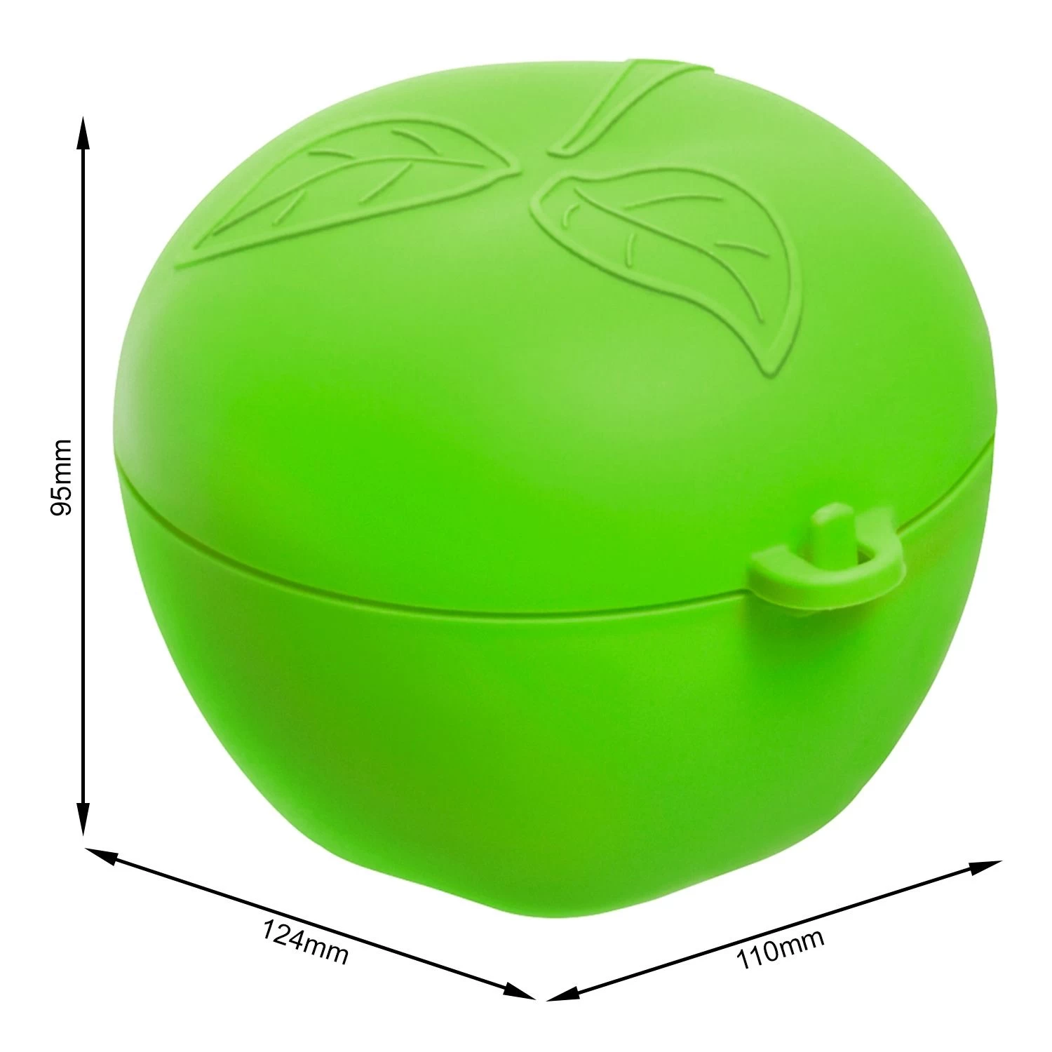 Rotho Appelbox 0,55 L FUN Lime Groen 2 Rotho Appelbox 0,55 L FUN Lime Groen - Afbeelding 2