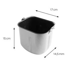 Inventum Broodbakmachine BM55 800 Gr Zwart -Keukenwinkel 101 4097 3 1