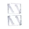 Tafelkleedklem Plastic Transparant 4st.
