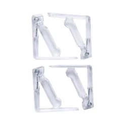 Tafelkleedklem Plastic Transparant 4st.