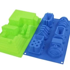 Bakvorm Trein/Huis Sili -Keukenwinkel 101 4901 5 1