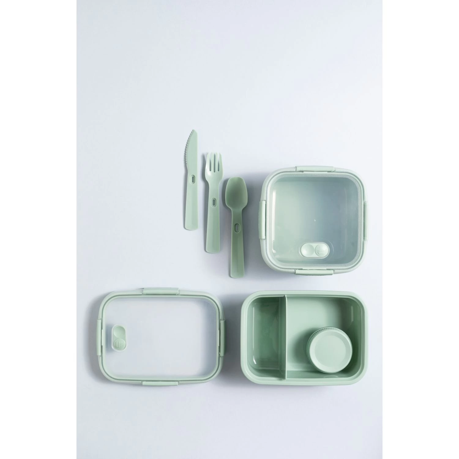 Curver Smart To Go Eco Lunchbox Vierkant 1,1L 3 Curver Smart To Go Eco Lunchbox Vierkant 1,1L - Afbeelding 3