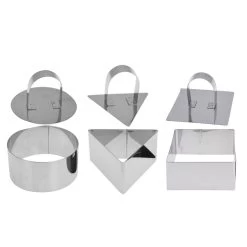 Merkloos Bakringen Set Van 4 3 Assorti Vormen 8 Merkloos Bakringen Set Van 4 3 Assorti Vormen -Keukenwinkel 101 5517 5