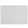 Linen & More Placemat Streep S/4 Lichtgrijs