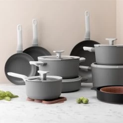 Berghoff Leo Kookpan Met Deksel Ø20 Cm Shadow -Keukenwinkel 101 5807 5 1