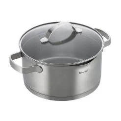 Brund Kookpan Met Deksel 4.0 L