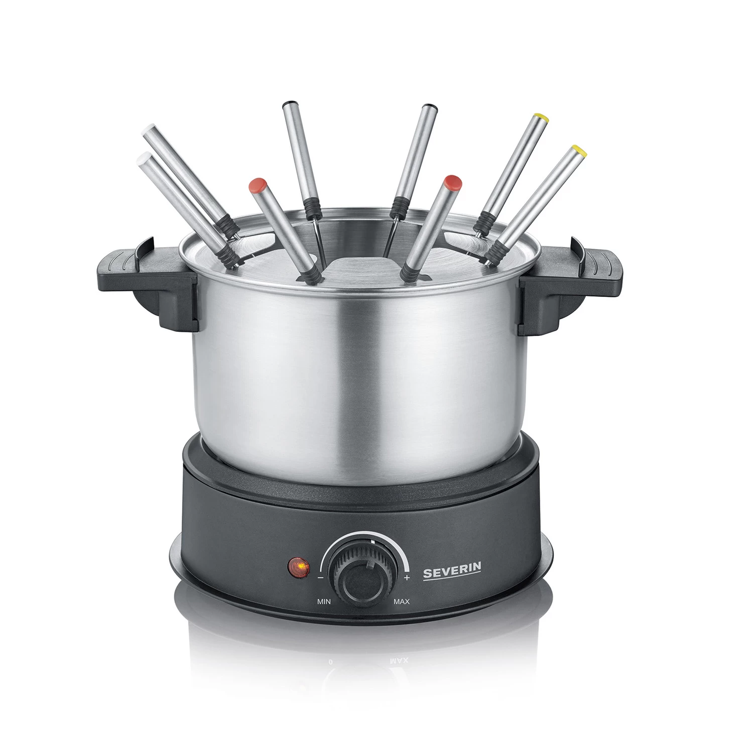 Severin Fondue 1500W 8-persoons Zwart FO 2470 1 Severin Fondue 1500W 8-persoons Zwart FO 2470
