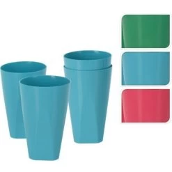 Excellent Houseware Schenkkan Met 4 Glazen 3 Assorti -Keukenwinkel 101 6990 3 1