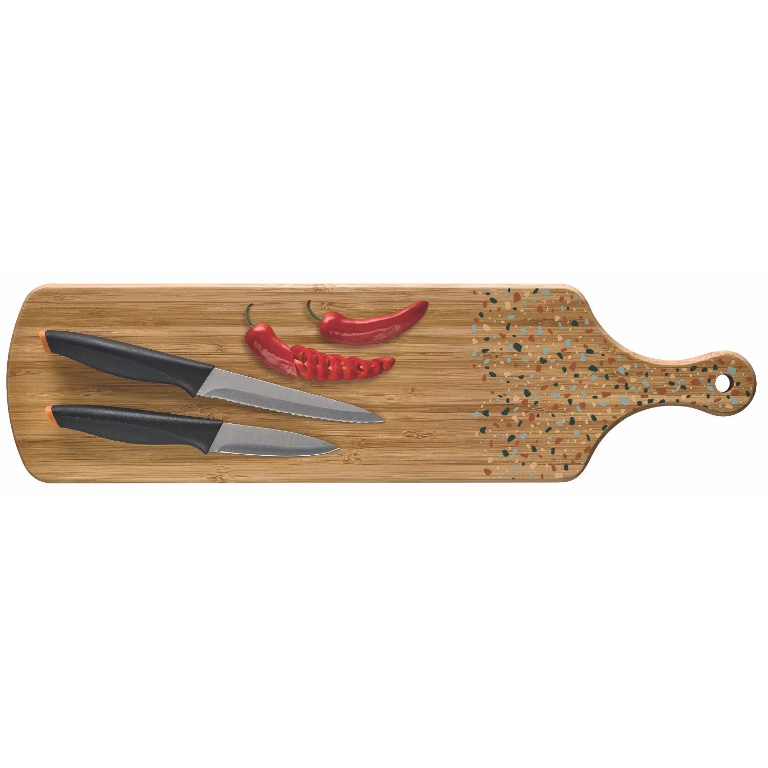 Richardson Sheffield Bamboe Snijplank Incl 2 Mes 1 Richardson Sheffield Bamboe Snijplank Incl 2 Mes