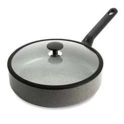 BK Granite Hapjespan Met Deksel Ø28 Cm