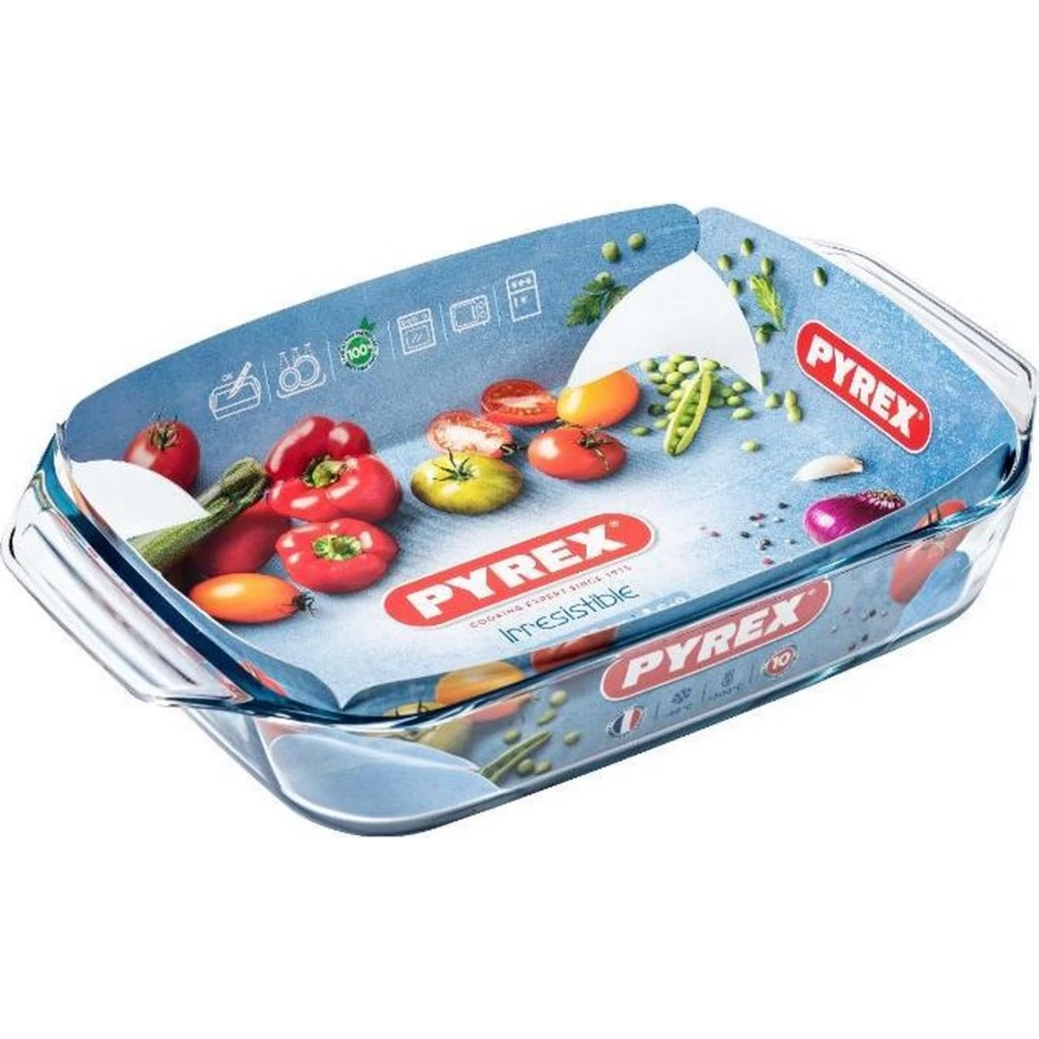 Pyrex Irresistible Ovenschaal Rechthoek 2,2 Liter 31x20 Cm 2 Pyrex Irresistible Ovenschaal Rechthoek 2,2 Liter 31x20 Cm - Afbeelding 2