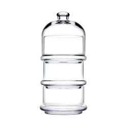 Pasabahce Voorraadpot Toren 3 Delig Glas