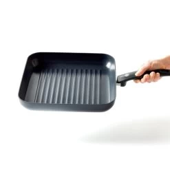 GreenPan Cambridge Black Grillpan Ø28 Cm (voor Alle Warmtebronnen) -Keukenwinkel 101 8988 3 1