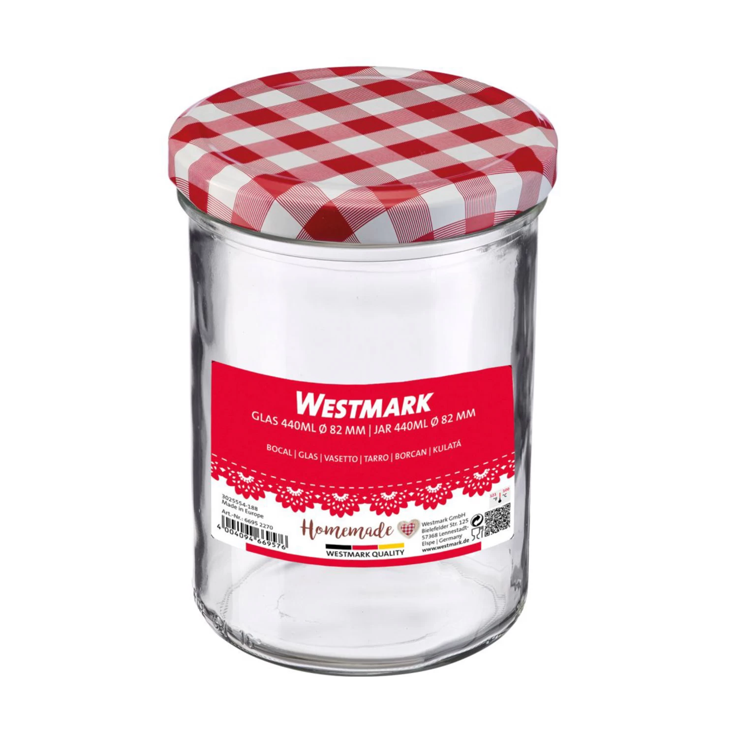 Westmark Jampot 440 Ml 1 Westmark Jampot 440 Ml