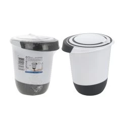 Merkloos Roerkom Met Deksel 1.5L -Keukenwinkel 101 9735 1