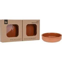 Excellent Houseware Tapasschalen Terracotta 2 Stuks -Keukenwinkel 102 0030 3 1