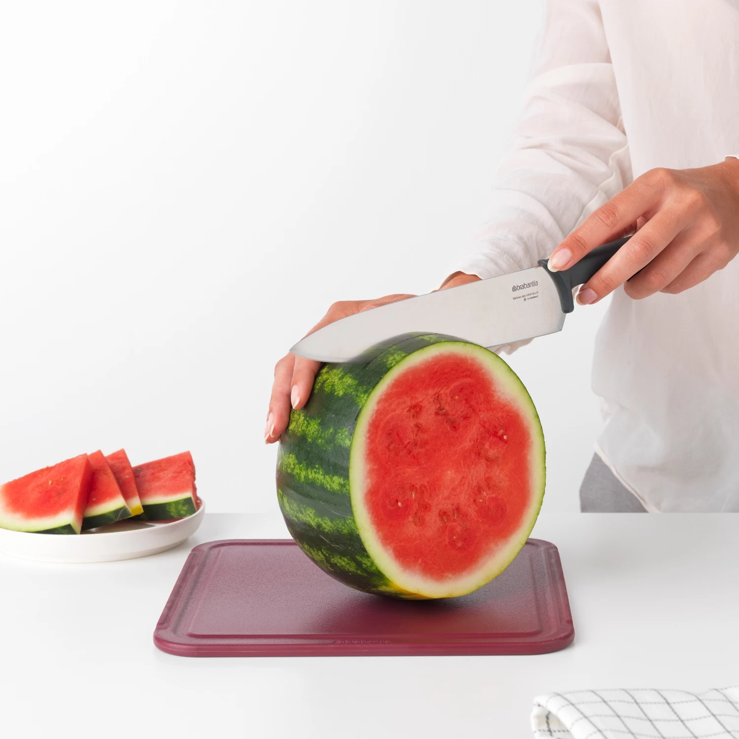 Brabantia Tasty+ Koksmes Donkergrijs 2 Brabantia Tasty+ Koksmes Donkergrijs - Afbeelding 2