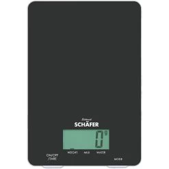 Schäfer Digitale Keukenweegschaal 90664 Zwart