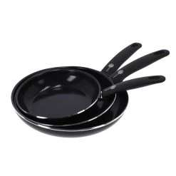 Greenpan Cambridge Black Koekenpan Set 3 Stuks20 Cm, 24 Cm En 28 Cm -Keukenwinkel 102 2449 3 1