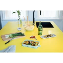 Brabantia Make & Take Lunchbox Plat Jade Groen 9 Brabantia Make & Take Lunchbox Plat Jade Groen -Keukenwinkel 102 2926 5 1