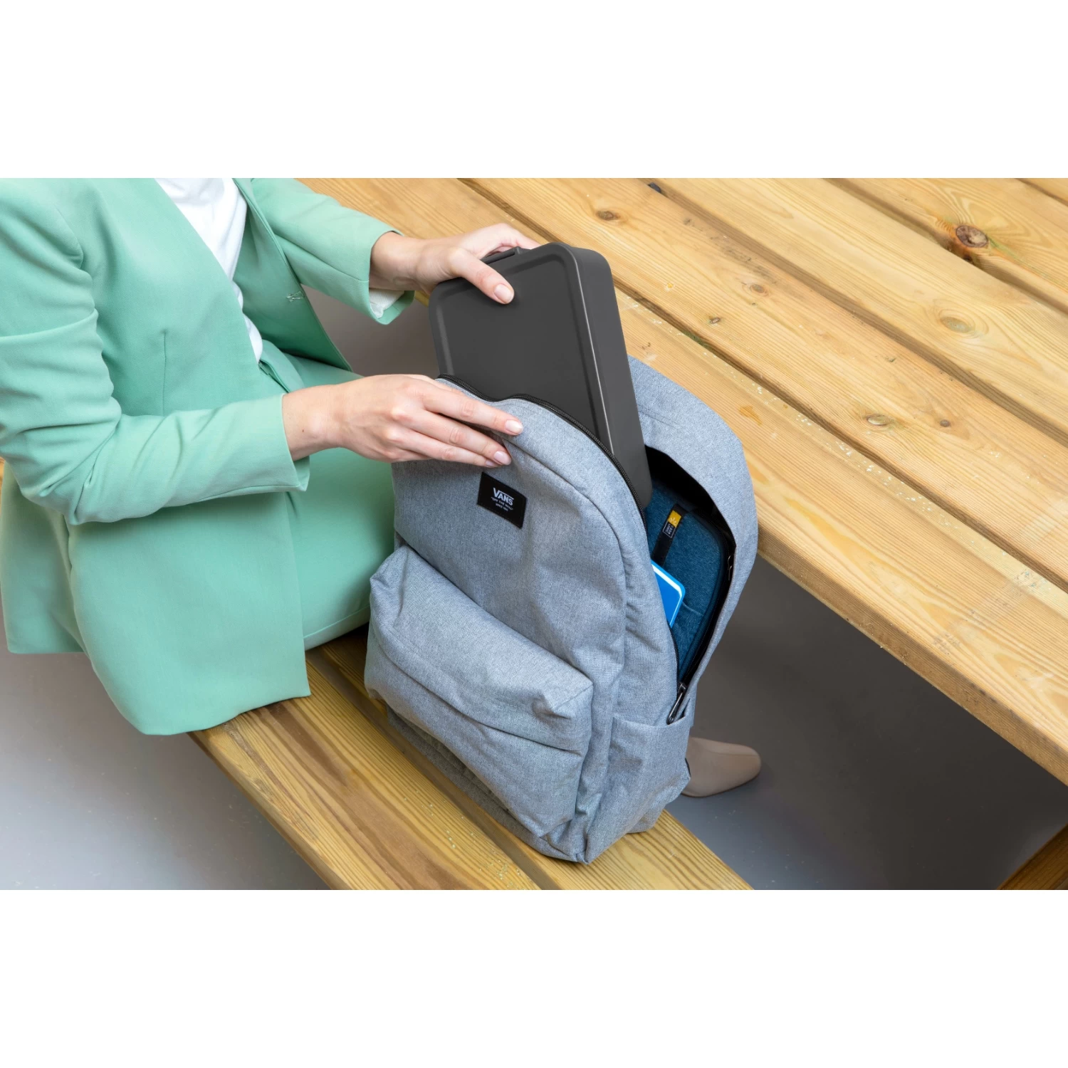 Brabantia Make & Take Bento Lunchbox Groot Donkergrijs 6 Brabantia Make & Take Bento Lunchbox Groot Donkergrijs - Afbeelding 6