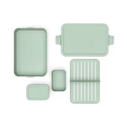 Brabantia Make & Take Bento Lunchbox Groot Jade Groen -Keukenwinkel 102 3527 4 1