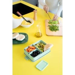 Brabantia Make & Take Bento Lunchbox Groot Jade Groen -Keukenwinkel 102 3527 6 1