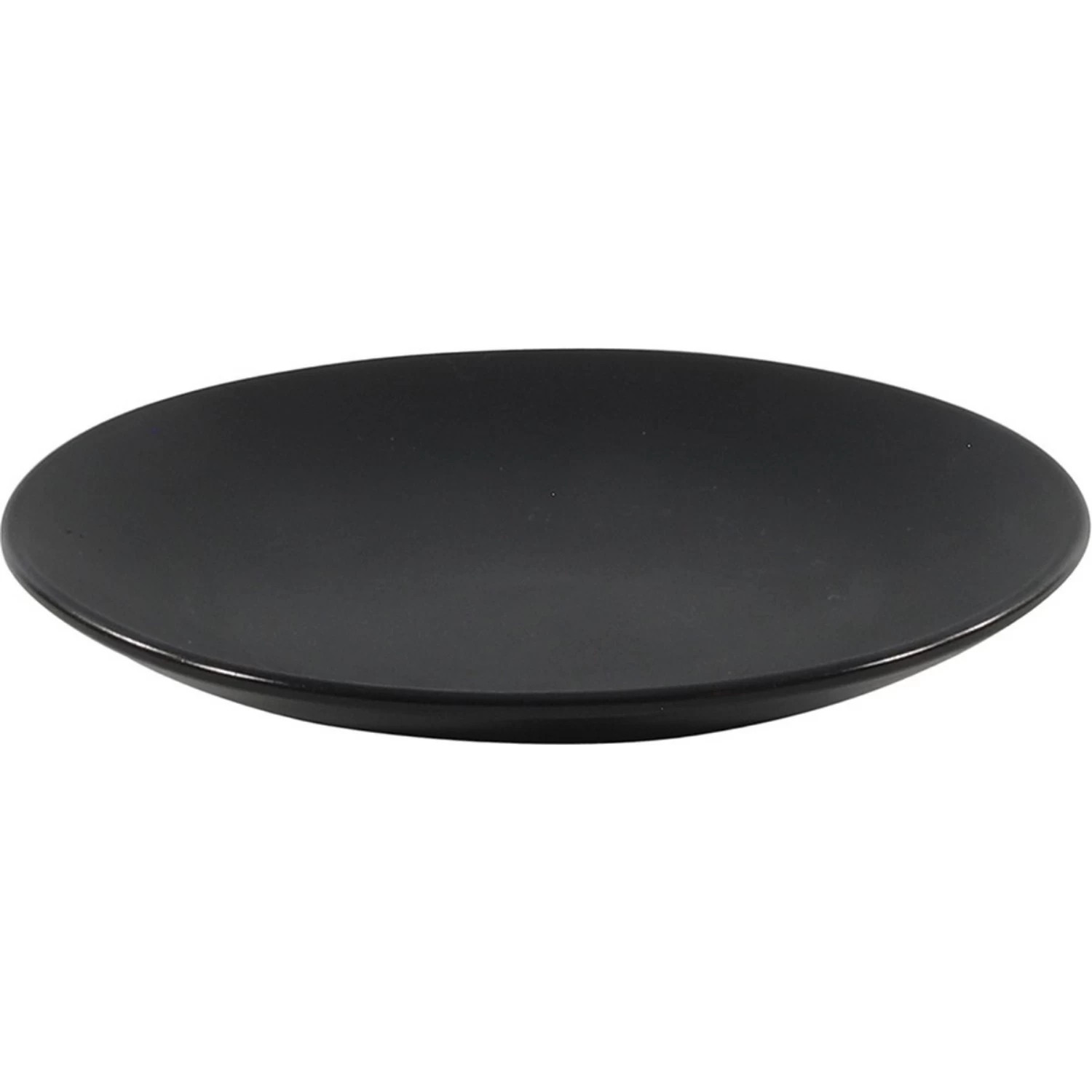 Bord 21cm Mat Zwart 1 Bord 21cm Mat Zwart