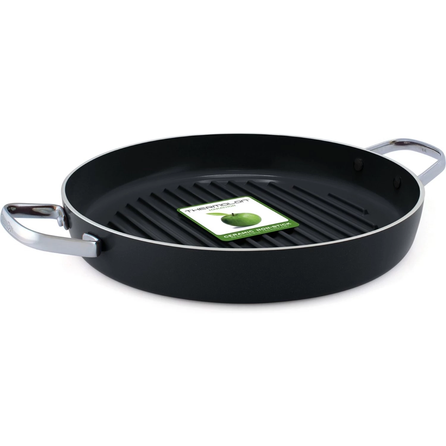 GreenPan Essentials Ronde Grillpan Ø28 Cm 1 GreenPan Essentials Ronde Grillpan Ø28 Cm
