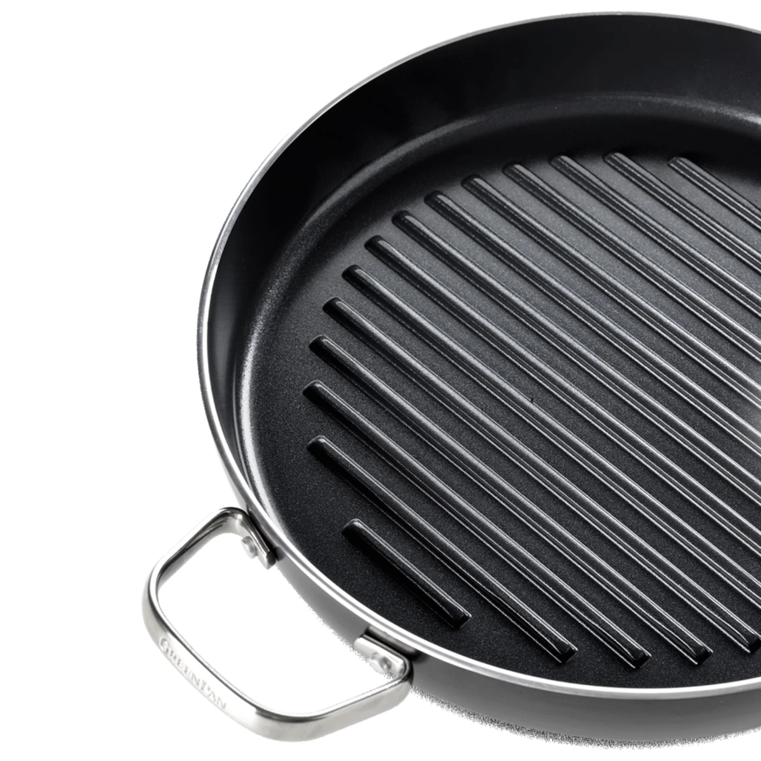 GreenPan Essentials Ronde Grillpan Ø28 Cm 4 GreenPan Essentials Ronde Grillpan Ø28 Cm - Afbeelding 4