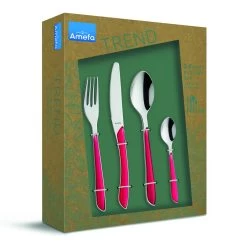Amefa Bestekset Eclat 24 Delig Raspberry