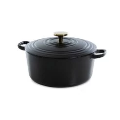 BK Bourgogne Braadpan Ø24 Cm Pitch Black