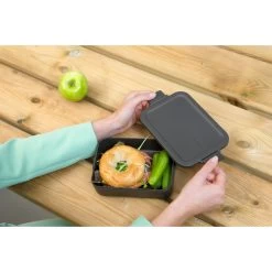 Brabantia Make En Take Ontbijt En Lunchset Dark Grey -Keukenwinkel 102 6740 4 1