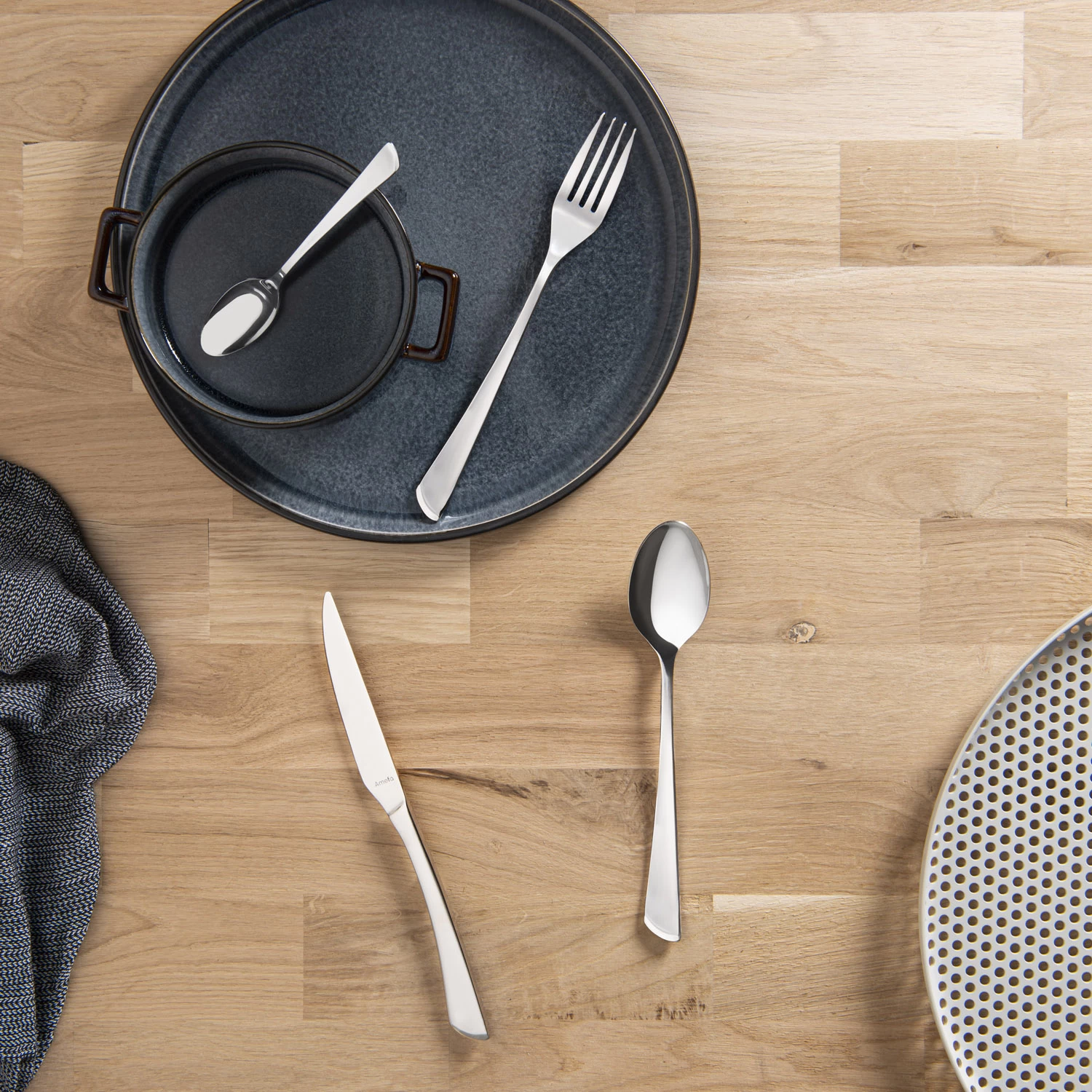 Amefa Bestekset Juno 24 Delig 2 Amefa Bestekset Juno 24 Delig - Afbeelding 2