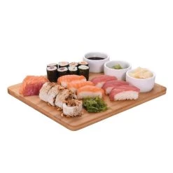 Sushiset Bamboe Porselein 4-delig 9 Sushiset Bamboe Porselein 4-delig -Keukenwinkel 104 0630 5 1