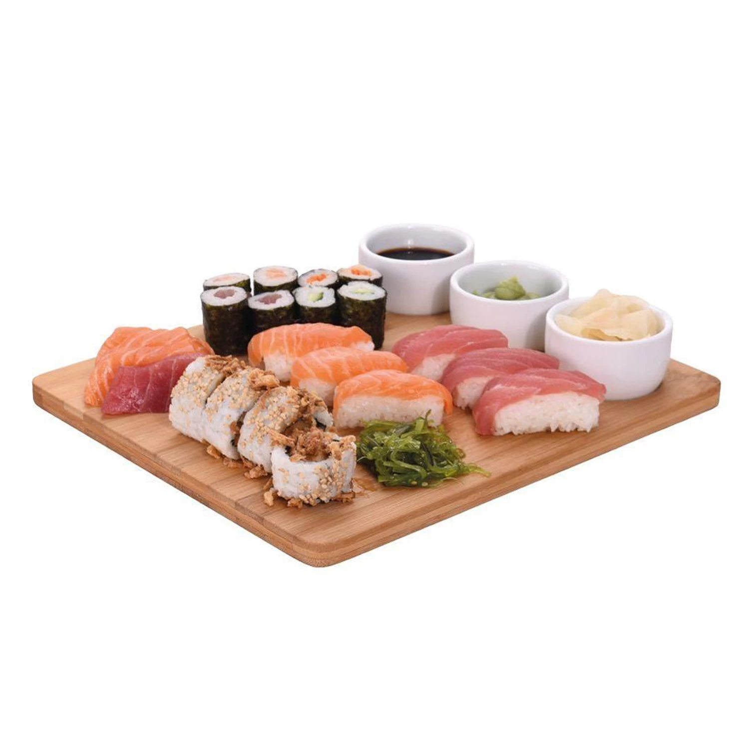 Sushiset Bamboe Porselein 4-delig 5 Sushiset Bamboe Porselein 4-delig - Afbeelding 5