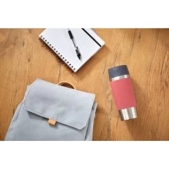 Tefal Travel Mug EasyTwist Isoleerbeker Koraalrood -Keukenwinkel 104 1610 8 1