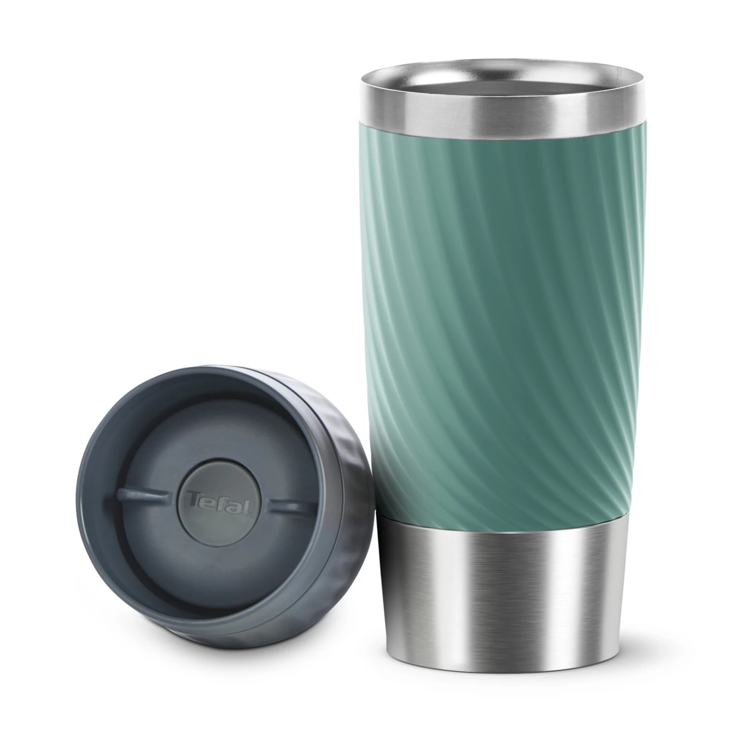 Tefal Travel Mug Easy Twist Isoleerbeker Groen 1 Tefal Travel Mug Easy Twist Isoleerbeker Groen