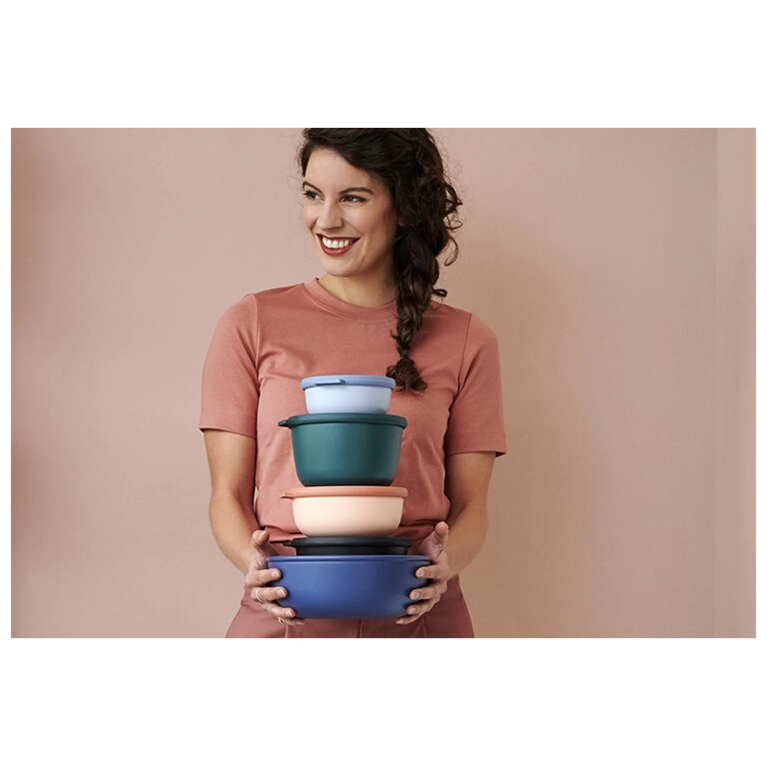 Mepal Cirqula Multikom 1,25 L Nordic Blue 2 Mepal Cirqula Multikom 1,25 L Nordic Blue - Afbeelding 2