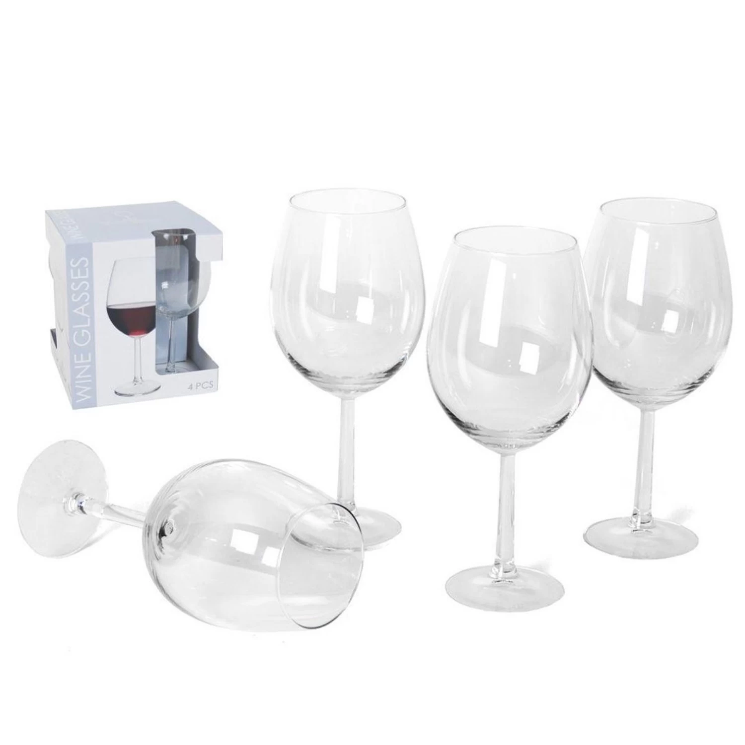 Wijnglas 58 Cl Set 4 Stuks 4 Wijnglas 58 Cl Set 4 Stuks - Afbeelding 4
