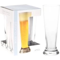 Bierglas 370 Ml Set 4 Stuks -Keukenwinkel 105 0340 1