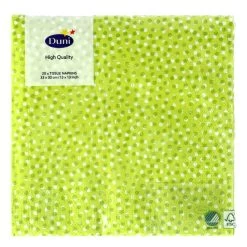 Servetten Playful Dots Kiwi 33x33 Cm
