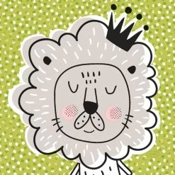 Servetten Playful Lion King 33x33 Cm