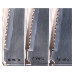 Amefa Pizza Steakmessen 6 Stuks Zwart 5 Amefa Pizza Steakmessen 6 Stuks Zwart -Keukenwinkel 172ffa73600884143424625bfbd49436